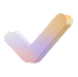 Icon indicating successful submission of the waitlist form.